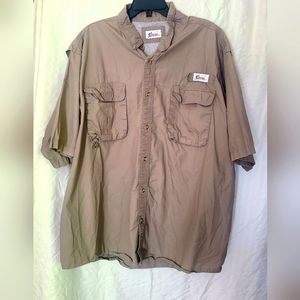 EUC World Wide Sportsman angler vented shirt